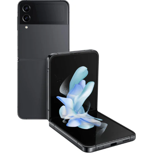 SamsungGalaxyZFLIP4Graphite1 Samsung Galaxy Z Flip 4 128GB 5G - Graphite
